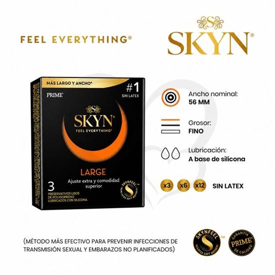 Preservativo SKYN MEGA tamaño XL